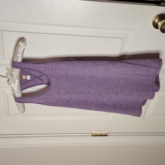 LUCY tech heathered purple tank top size S - Picture 4 of 10